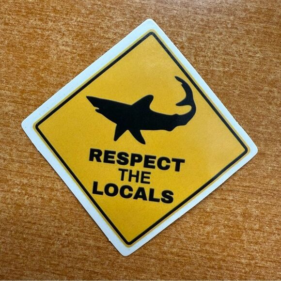 Yellow Shark Sticker - Picture 1 of 1